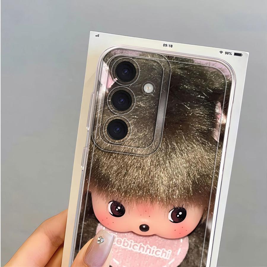 Case for Samsung Galaxy A36 A13 A33 A52 A24 A54 A15 A55 A14 A16 A34 A35 A52 A31 A25 A51 A56 A50 Phone Cover Cartoon Mmonchhichis