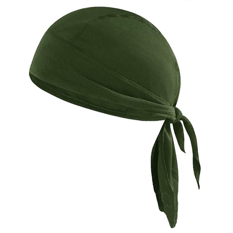 Elastic Sports Headwear With Sweat Barrier Sweatproof Sun Protecting Headscarf