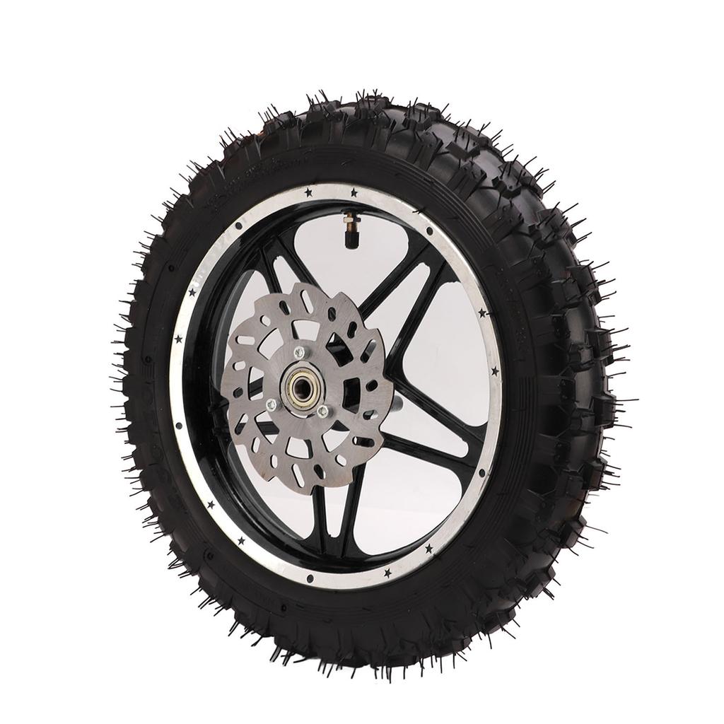 Vorderradbaugruppe 2.5-10 Rad Reifen 12MM Achsdurchmesser für Geländefahrzeug Motorrad Fahrrad