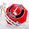 Charlton Athletic FC  pattern, automatic folding umbrella, portable and foldable design, 8 ribs, a Christmas or birthday gift.
