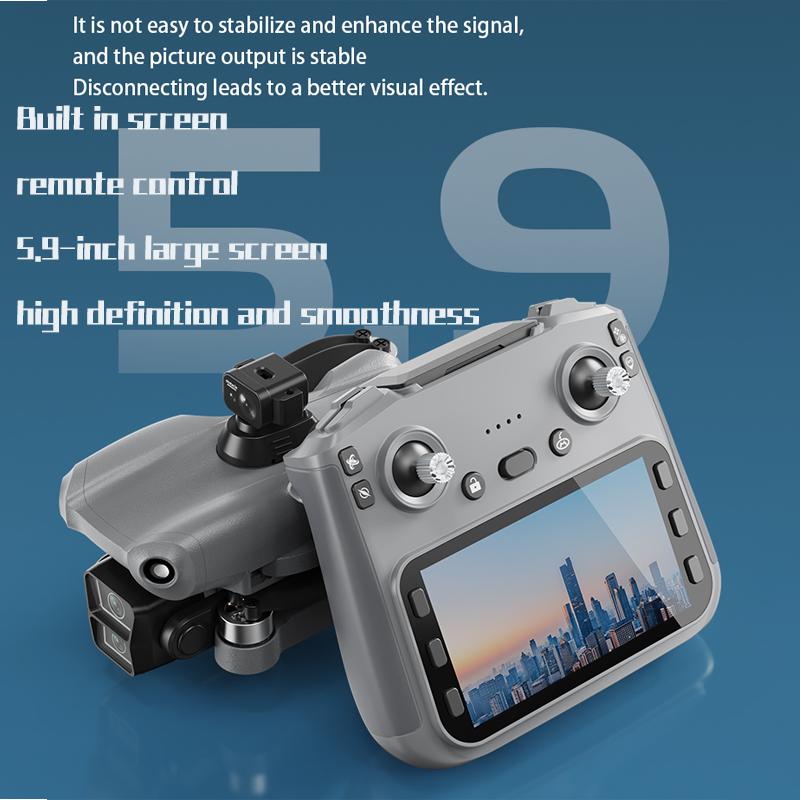 NEW L300 Ultra Professional Drone 4K HD Wide Angle Camera 5G GPS WiFi FPV  RC Drone 360° Quadcopter Toys for Obstacle Avoidance