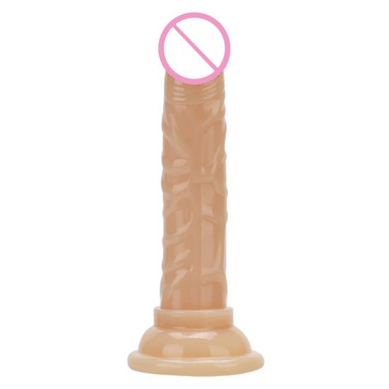 Dildo Anal Masturbator Realistic Lightweight Sturdy Suction Cup Penis Thrusting Pleasure Wand for Women Gay