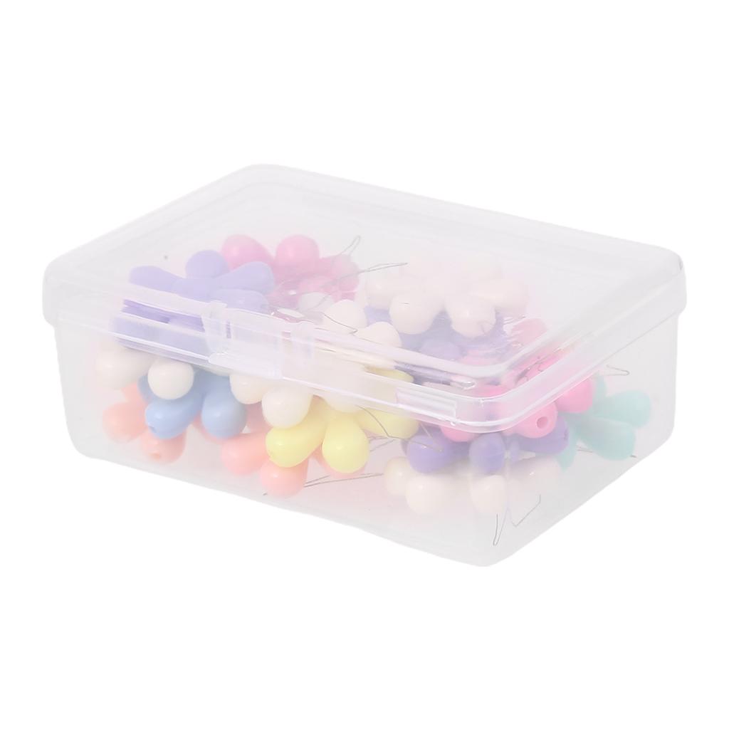 20 Stück/Box Mehrfarbig Blumenform Drahtschlaufe Nadeleinfädler für Kreuzstich Stickerei Nähnadelarbeit Fadenführungswerkzeug