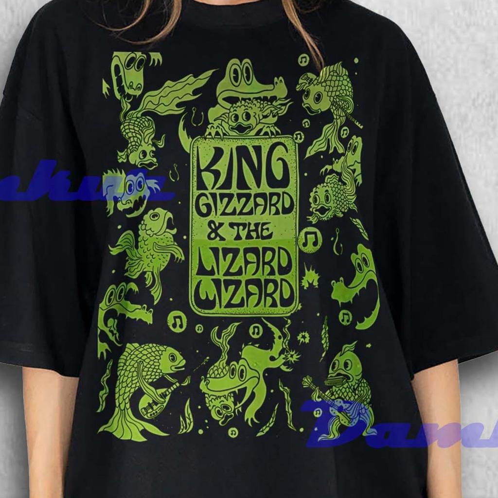 King Gizzard and The Lizard Wizard Shirt, King Gizzard and The Lizard Wizard Fan T-Shirt, King Gizzard and The Lizard Wizard Retro T-Shirts