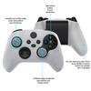 eXtremeRate PlayVital 3D Studded Xbox Series Controller Silicone Cover Skin with 6 Black Thumb Grip Soft Rubber Case Protector for Xbox Core Wireless