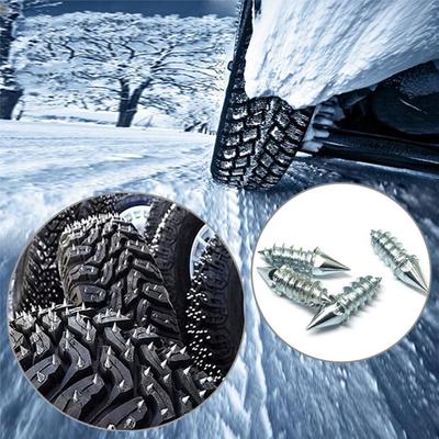 10pcs Motorcycle Car Tire Anti Slip Studs Snow Spikes Cleats Shoe Sole Screws Universal Bike Truck Auto Winter Tyre Snow Nails