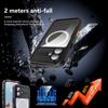 REDPEPPER For iPhone 17 IP68 Waterproof Case Clear Back Phone Cover Compatible with MagSafe