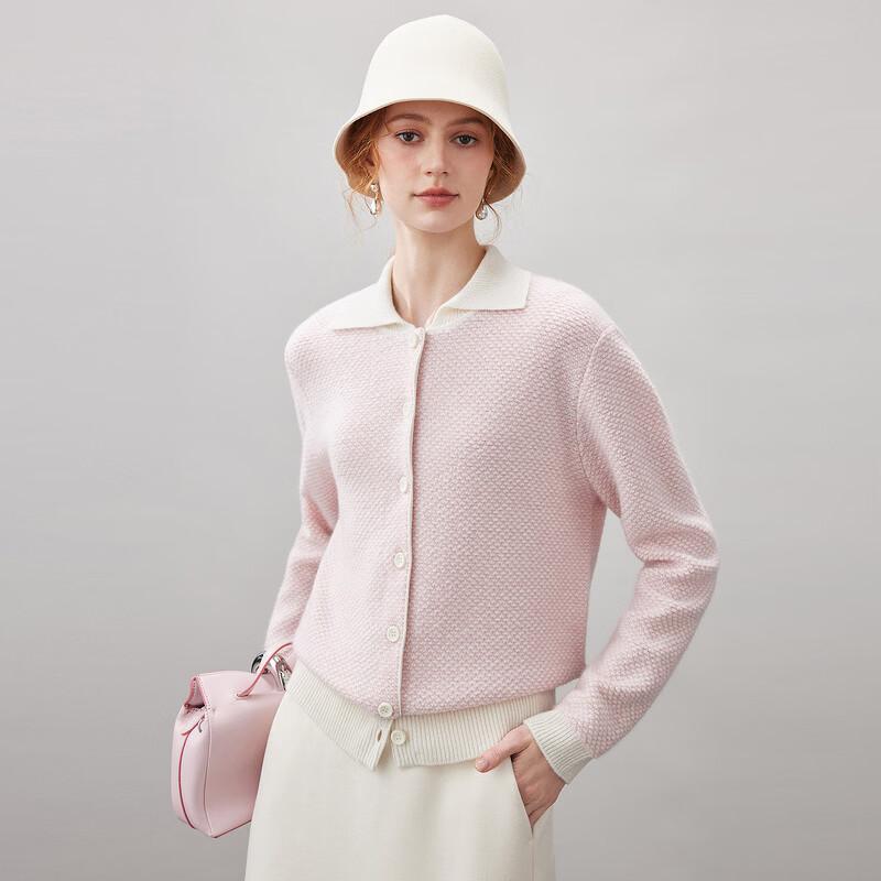 KEMONBOKA Women's Thickened Cashmere Knit Cardigan