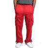 Mens Fleece Joggers Pants Cargo Combat Tracksuit Bottoms Casual Loose Trousers