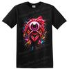 Surreal Eye Art T Shirt W/ Neon Hands Cosmic Graffiti Gothic Fantasy Pink Tee