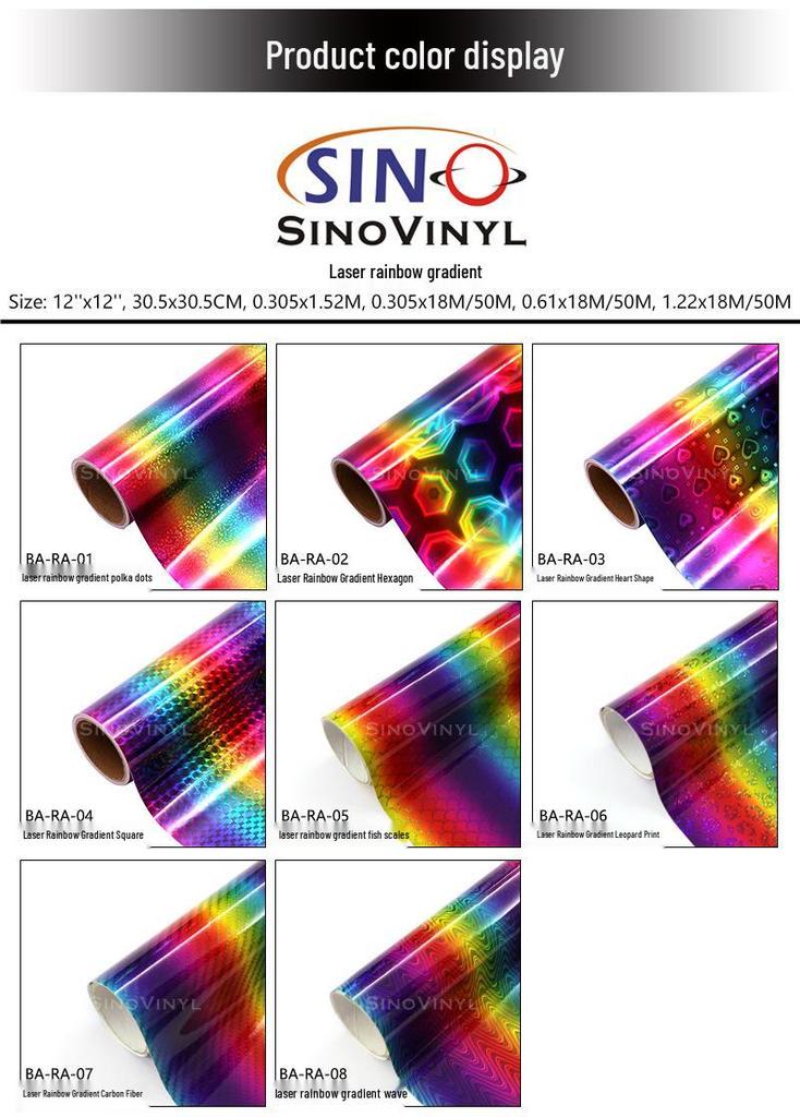 DIYCraft Rainbow Heart Gradient Car Decals - Dazzling Sticker for Vehicle Body