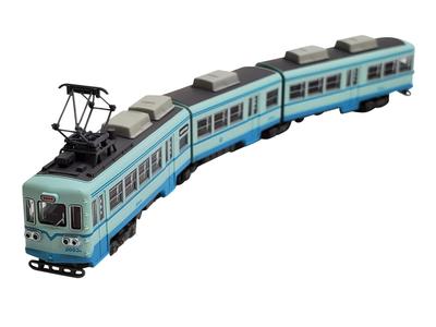 Railway Collection Iron Collection Chikuho Electric Railway Type 2000 2003 Blue Diorama Supplies 323327 No.