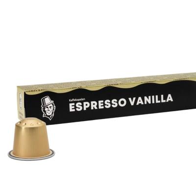 Cafe Capsule Nespresso-kompatibler Espresso Vanille, 10 Kapseln