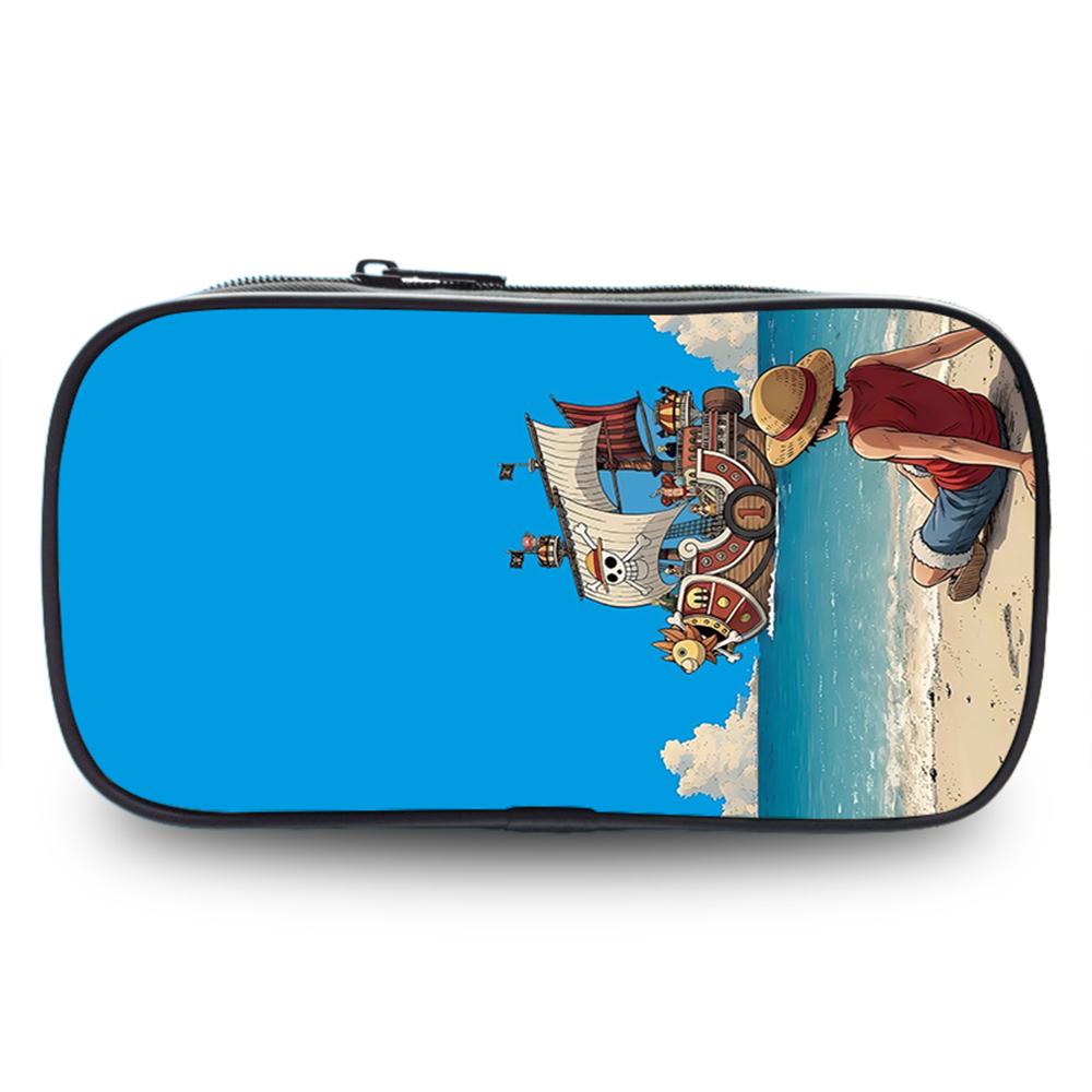 One Piece Multifunctional Double Layered Pen Case for Boy and Girls Best Gifts Cartoon School Supplies Pencil Case for Children