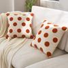 30X50 45X45CM Polka Simple Dot Brown Throw Pillow Cover Nordic Stamping Waist Cushion Cover Decor Home Decorative Pillowcase New