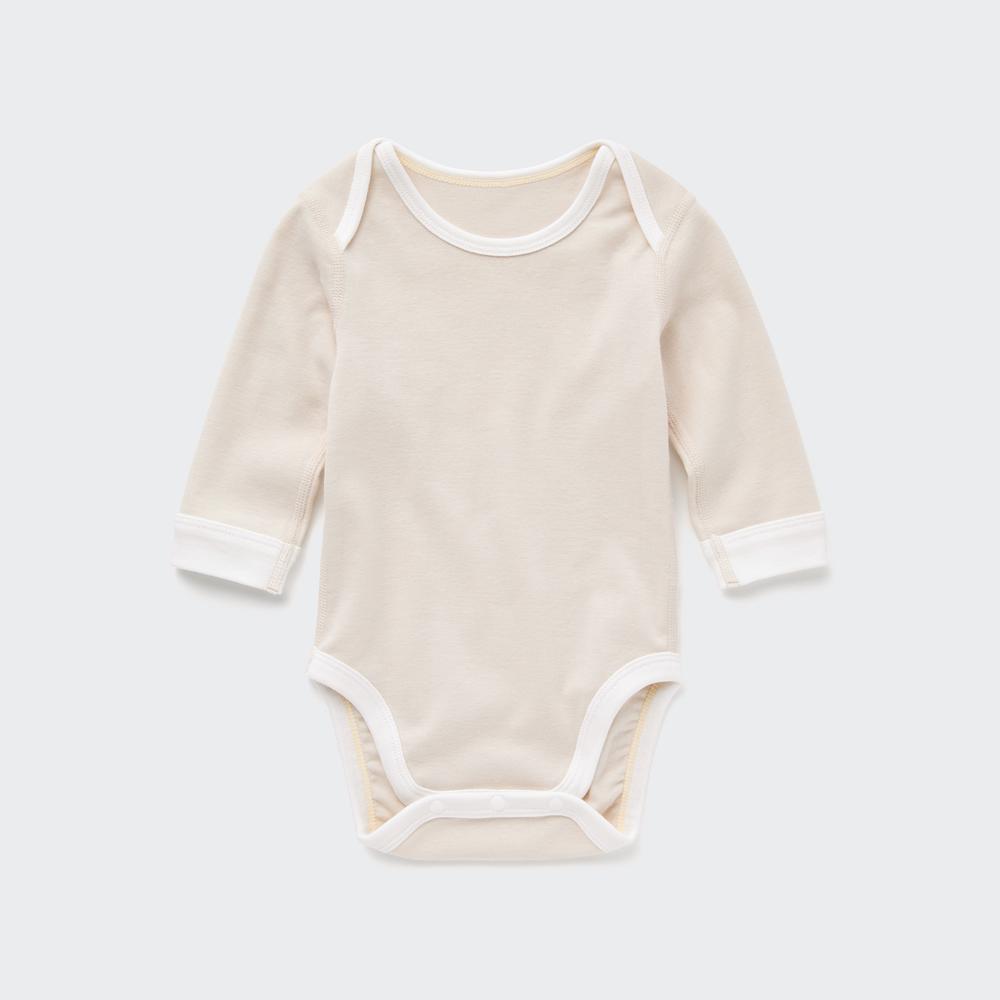 

боди UNIQLO BN (длинный рукав/1П) цветной блок