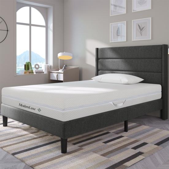 Cold Foam Mattress 7 Zones Comfort Foam Mattress, 20cm High, H3 H2 Mattress 90x200cm Ergonomic Cold Foam Mattress with Handles & Cover Washing Climate