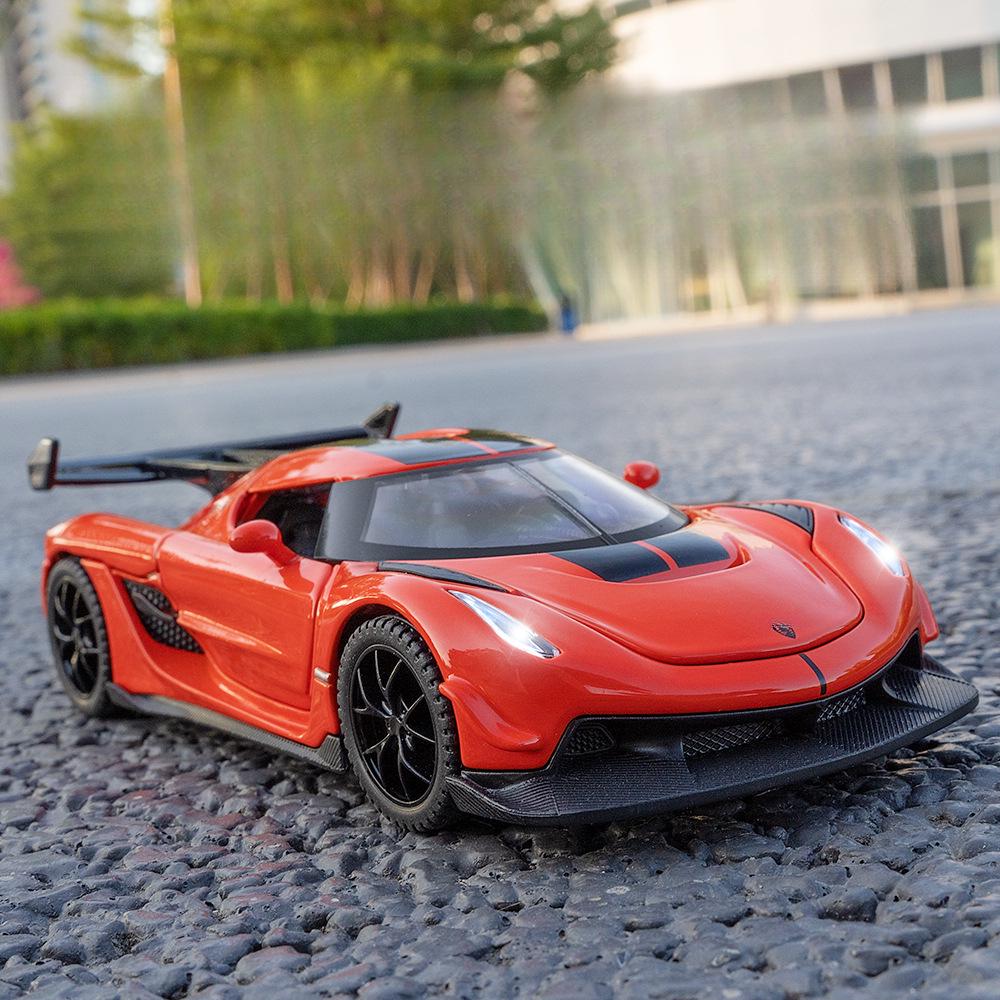 1:32 Koenigsegg Jesko Alloy Sports Car Model Toy for Kids