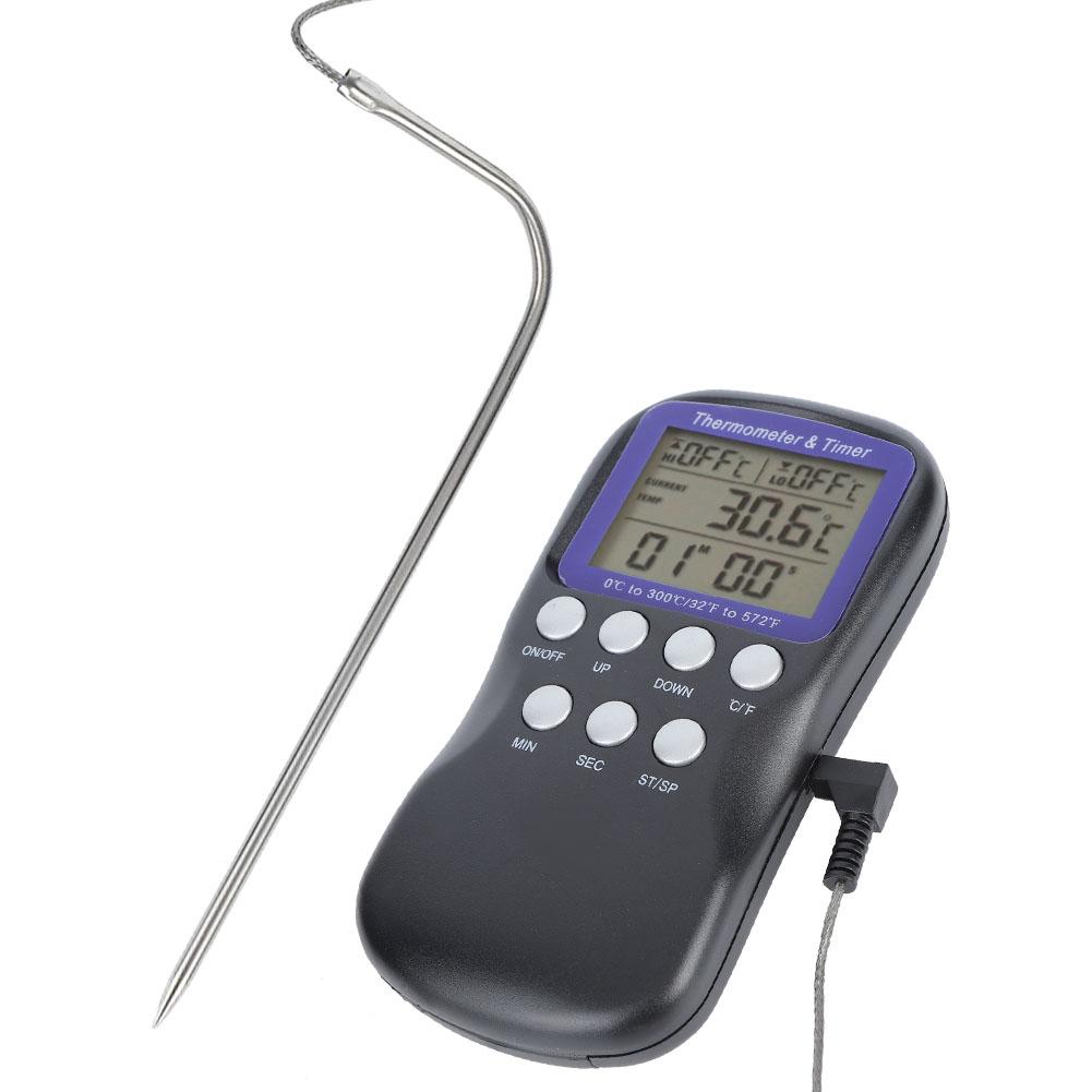 Digitales elektrisches Lebensmittelthermometer für Ofen, Grill, Kochen, Küchenzubehör