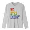 Funny LGBT T Shirt Big Dyke Energy LGBTQ Pride Month Gay Lesbian Love Is Ally vintage Washed homme Comfortable Unisex
