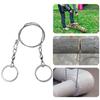 4-strand Survival Rope Saw Stainless Steel Stainless Steel Wire Saw Survival Tools   Tree Saw