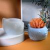 Silikon Handgefertigte Formen Einzigartige Blumentopf Formen Tierform Silikon Sukkulenten Pflanzgefäß Form Bastelform für Blumentopf