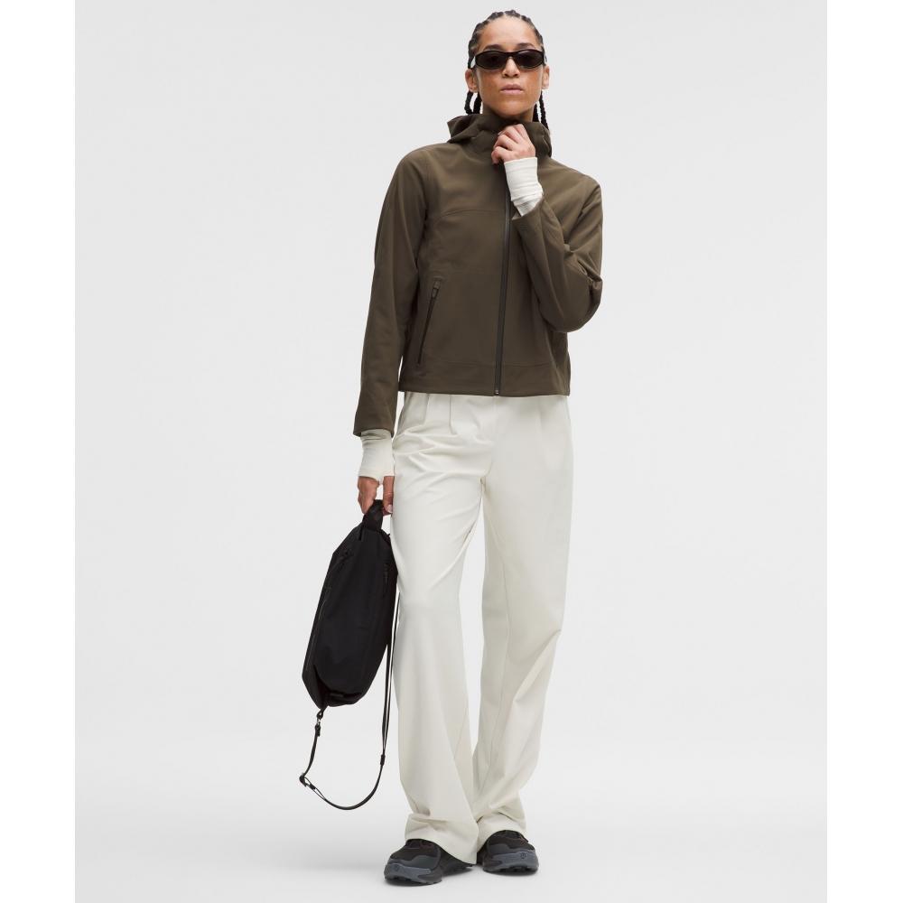 Lululemon Women S croSS Chill City To Trail Jacket Olive Brown