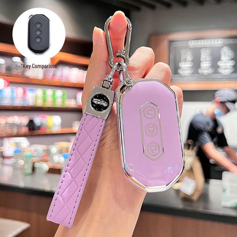 Herren Auto Schlüsselhülle für Wuling E5 Starlight, 730 Star Chaser und Star Cloud Jiachen Kaijie Modelle