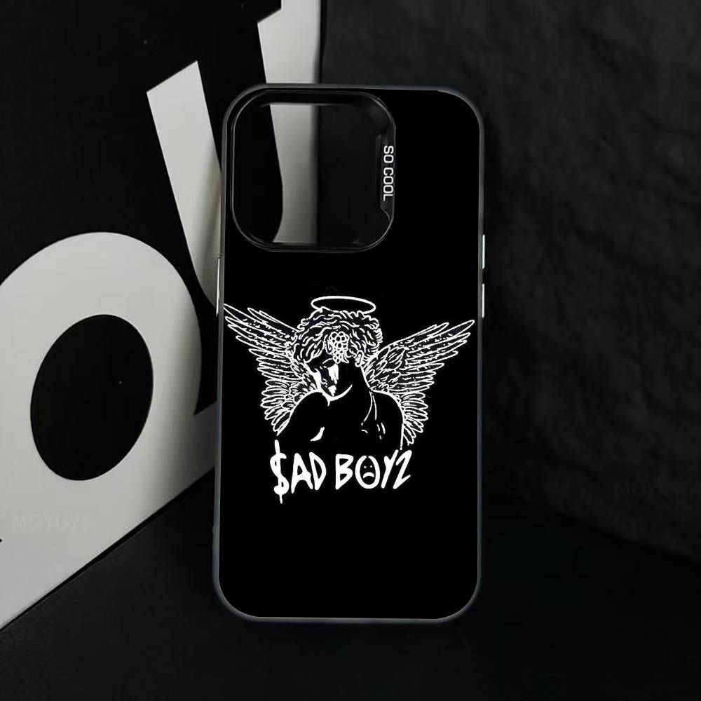

J-Junior H S-Sad Boyz Phone Case For iPhone 17,16,15,14,13,12,11 Plus,Pro Max,XS,Colorful Silver Phone case Funda Cover iPhone16plus