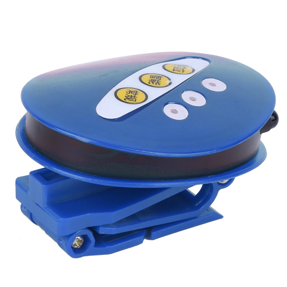 Sensing Hat Light Head Light USB Rechargeable Clip LED Hat Light for FishingBlue