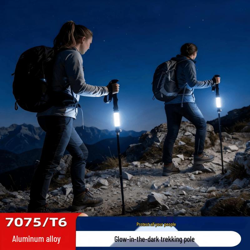 Luminous Aluminum Trekking Pole