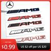 Samolepka na auto Nové 3D ABS Logo Znak AMG Písmena Odznak na kufr auta Pro Mercedes Benz A B C E S GLA GLB GLC GLE GLS Vito G Třída AMG