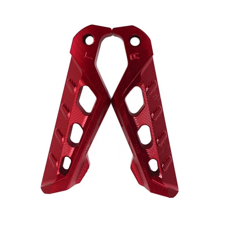 CNC Aluminum Rear Foot Pegs Anti Slip Comfortable Footrest for Motorcycle Scooter Modification Accessories