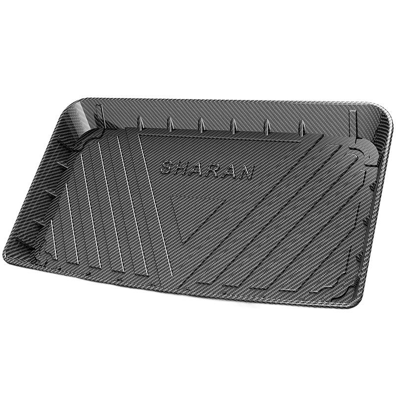 Sharan Trunk Mat: Custom TPE Tail Box Liner