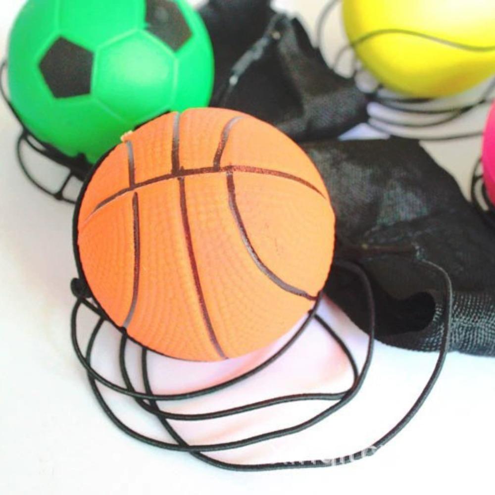 Game Exercises Return Sponge Ball Elastic Finger Band Ball Rubber Hand Ball  Outdoor