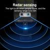 Powerful Solar Lamp Outdoor Lights Smart Sensor Lantern Solar Wall Light Waterproof Sunlight Remote Control Solar Light