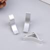 6Pcs Metal K Type Freezer Shelf Clips Refrigerator Support Hooks Cooler Shelf Brace Refrigerator Beverage Cabinet Shelf Buckles