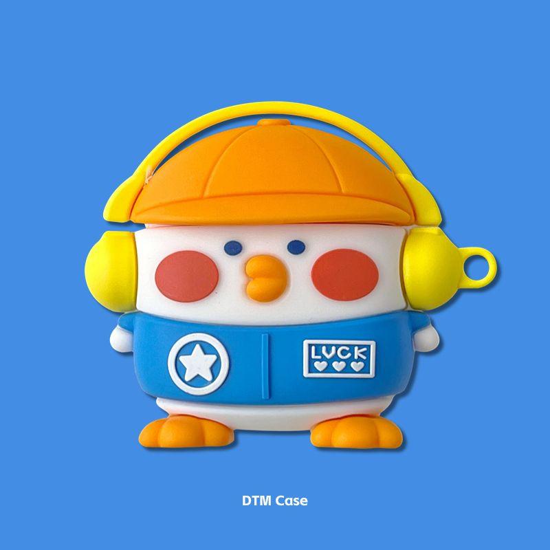 

Baseus BASEUS W04 Защитный чехол E3 Psyduck M2 + M2s Pig Pro Чашка для кофе 2023 Обновленный Bowie Беспроводной Bluetooth Чехол для наушников Силиконовый Ударопрочный Baseus E3 Music duck]