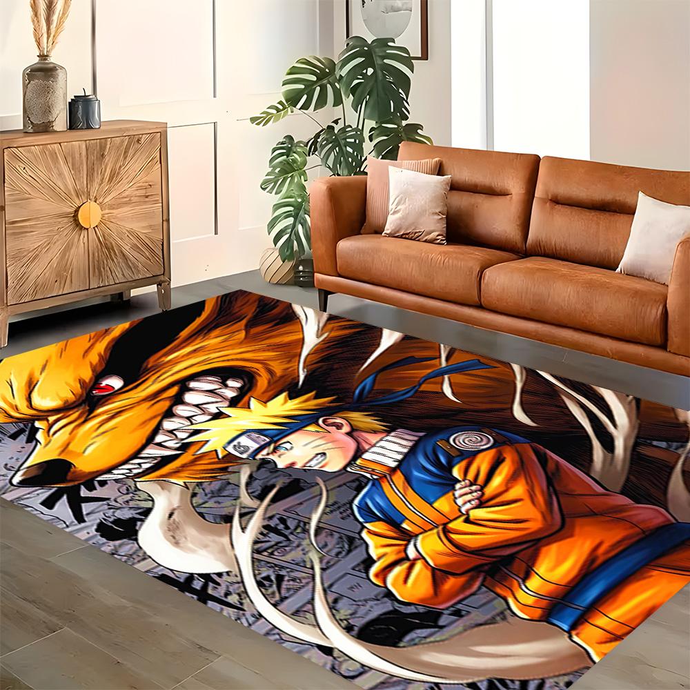 Naruto's Fire Mode for Living Room, Bedroom Rug, Study Room, Hallway Decoration, Perfect for Home Decoration or Holiday Gifts