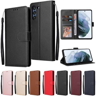 נרתיק עור לסמסונג גלקסי S23 Ultra S22Plus S21 S20 FE S10E S9 S8 S7 נרתיק Flip Magnetic Wallet ל-Galaxy Note 20 Ultra 10 כיסוי הגנה
