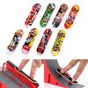 Kids Professional Mini Finger Board Skateboard Skate Park Training Prop Toys