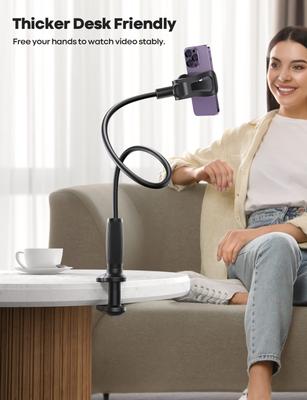 Lazy Mobile Phone Holder Bedside Bed with Multifunction Live Catch Up Drama Desktop Universal Hose Creative Clip Holder