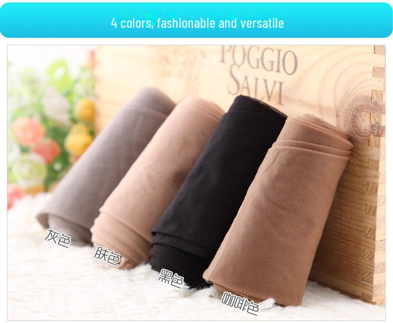 Fenna Women's 10D Core-Spun Silk Thin Pantyhose for Spring and Summer