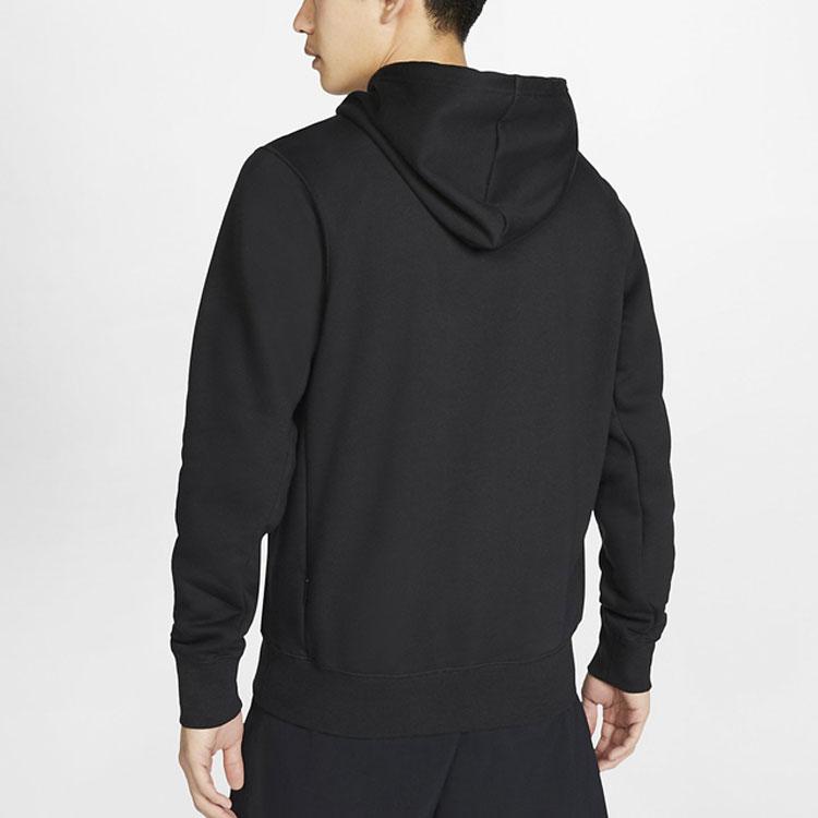 Nike Sweatshirts Men's Black Hooded Thickened Regular CT2012-010