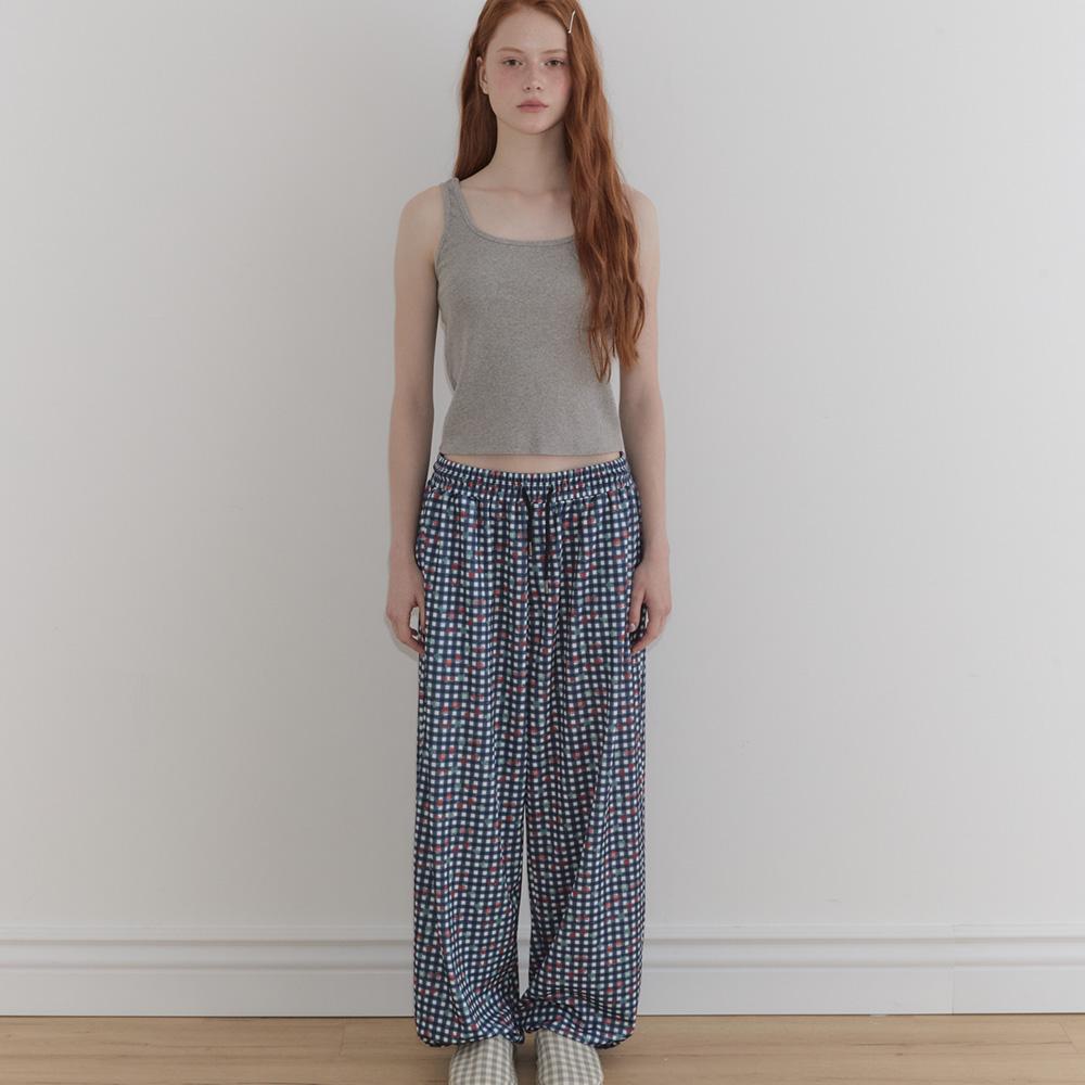 Myujeumudeu Lucky Berry 2-Way Jogger Wide Pants