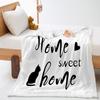 Letter black and white blanket ebay lamb wool crystal fleece blanket