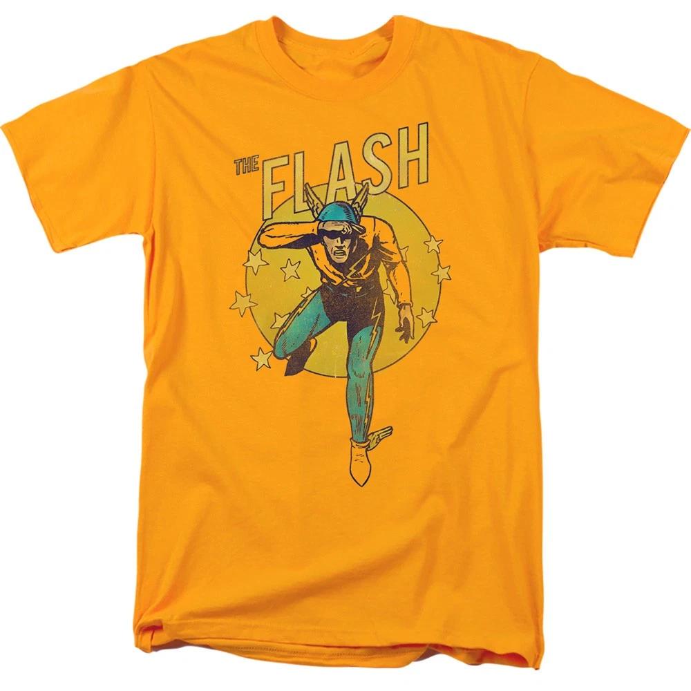 DC Comics - Flash - Circle & Stars -  Children s T-shirt 120
