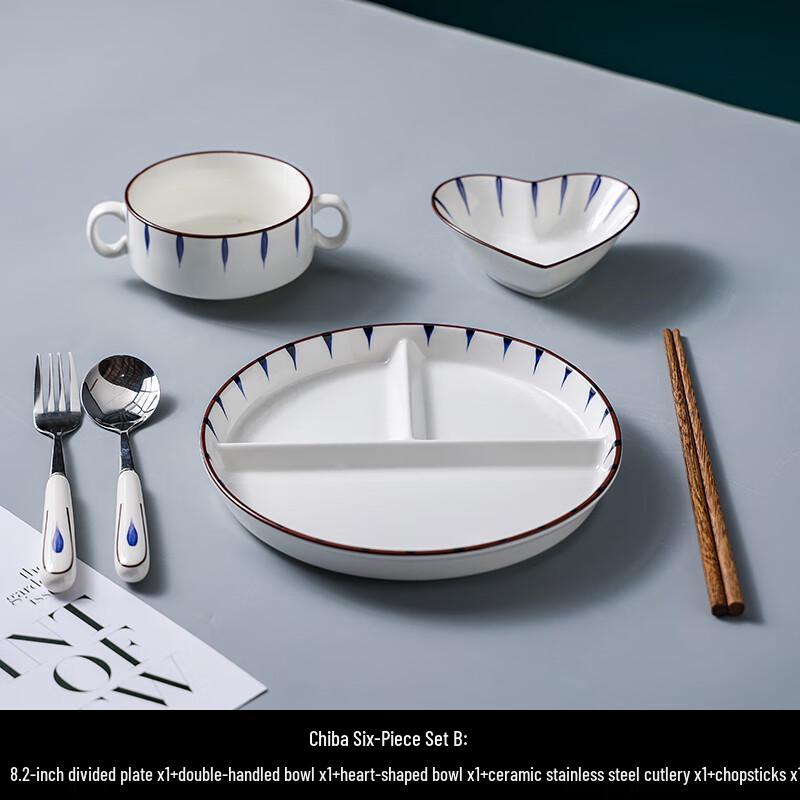 Ceramic Portion Control Plate