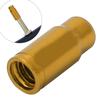 50pcs Aluminum Alloy Anodized Bike Tire Presta Air Valve Anti dust Cover Caps (Gold)