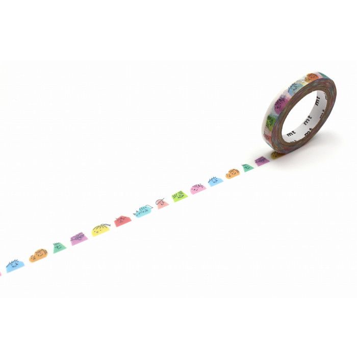 Masking Tape - Masking Tape MT EX visages émotions 0,7cm x 7m
